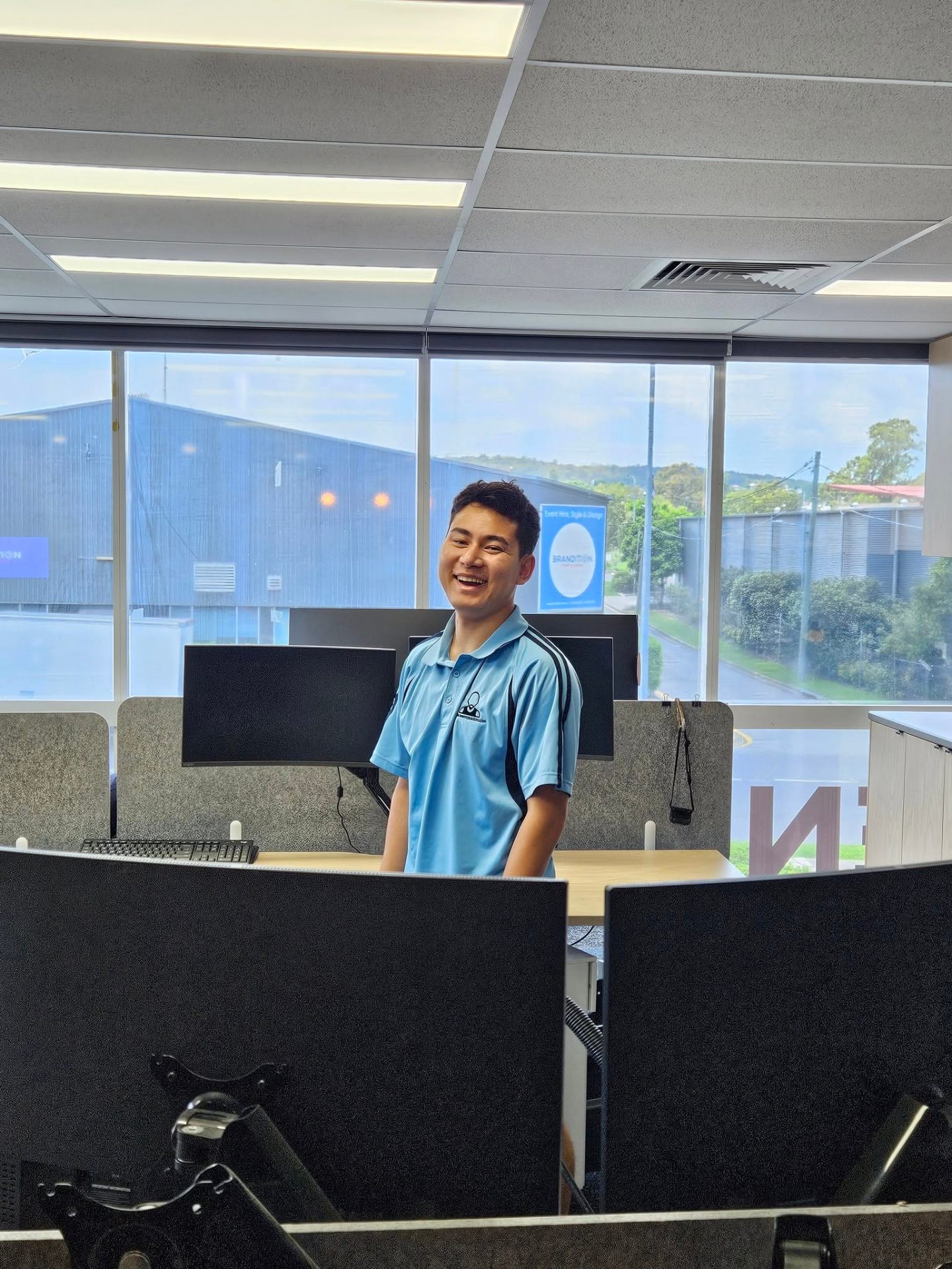 On-site at a Brisbane workplace